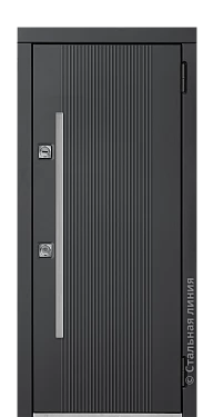 Входная дверь Эдда (вид снаружи) - купить в Москве