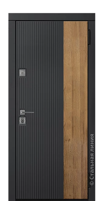 Входная дверь Тюринген (вид снаружи) - купить в Москве