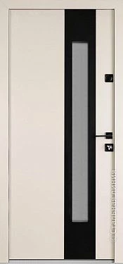 Входная дверь 237ЖР8 (витринный образец) (вид изнутри) - купить в Москве