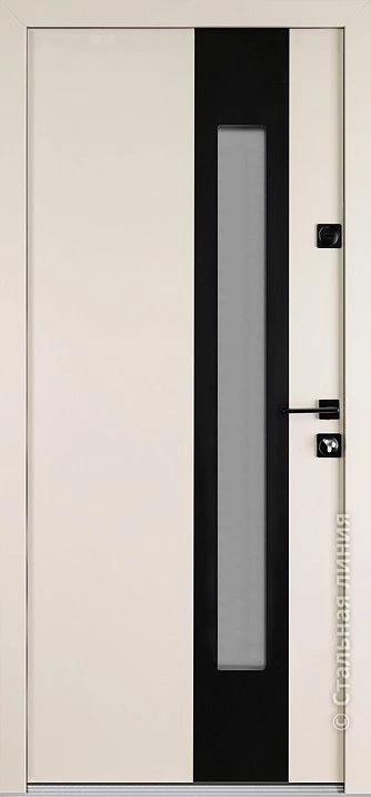 Входная дверь 237ЖР8 (витринный образец) (вид изнутри) - купить в Москве