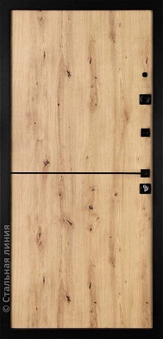 Входная дверь Вуд 1 (вид изнутри) - купить в Москве