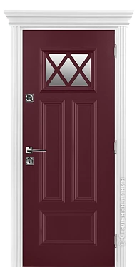 Входная дверь Корнуэлл (вид снаружи) - купить в Москве