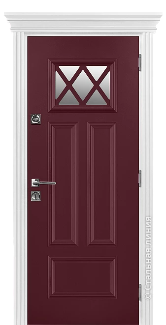 Входная дверь Корнуэлл (вид снаружи) - купить в Москве