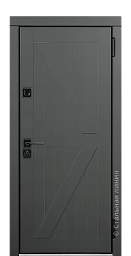 Входная дверь Тироль (вид снаружи) - купить в Москве
