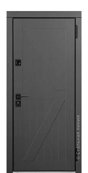 Входная дверь Тироль (вид снаружи) - купить в Москве