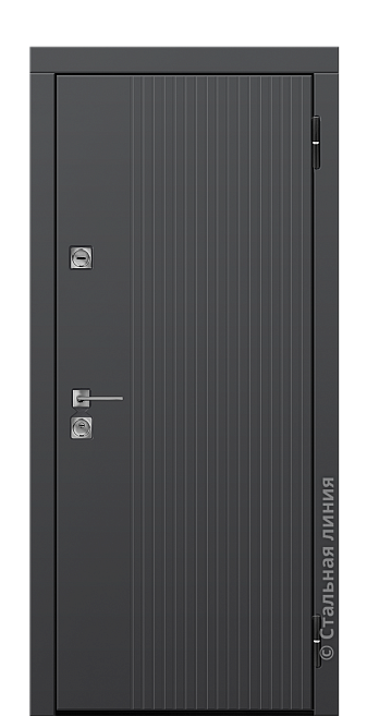 Входная дверь Базель (вид снаружи) - купить в Москве