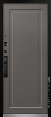 Входная дверь Шумоизоляционная модель со вставками (вид изнутри) - купить в Москве