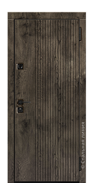 Входная дверь Лигейя (вид снаружи) - купить в Москве