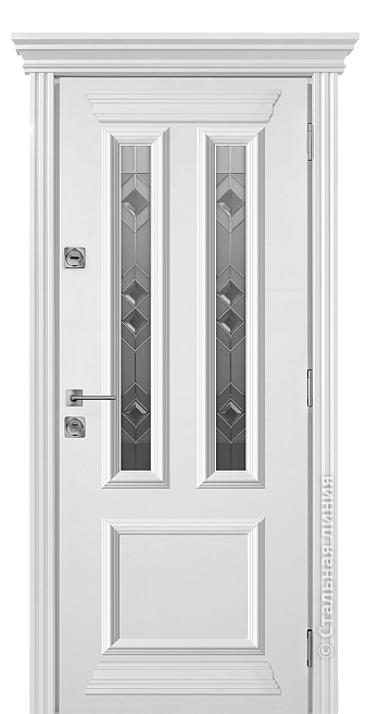 Входная дверь Амблер (вид снаружи) - купить в Москве