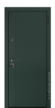 Входная дверь Тевтон (вид снаружи) - купить в Москве