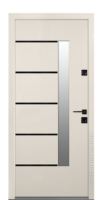 Входная дверь Баслер (вид изнутри) - купить в Москве