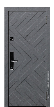 Входная дверь Вернер (вид снаружи) - купить в Москве