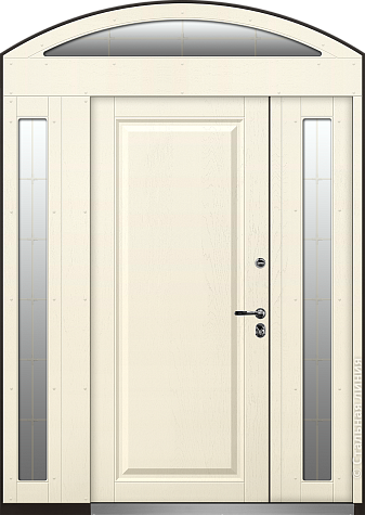 Входная дверь Парадная модель с аркой (вид изнутри) - купить в Москве