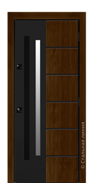 Входная дверь Макензи (вид снаружи) - купить в Москве