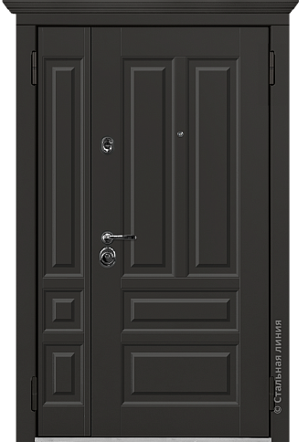 Входная дверь Олеандр (вид снаружи) - купить в Москве