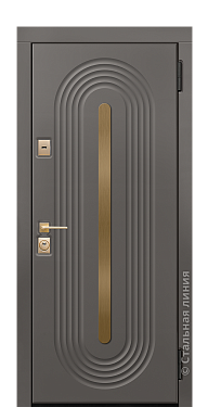 Входная дверь Эрчел - вид снаружи Входная дверь Эрчел (вид снаружи) - купить в Москве