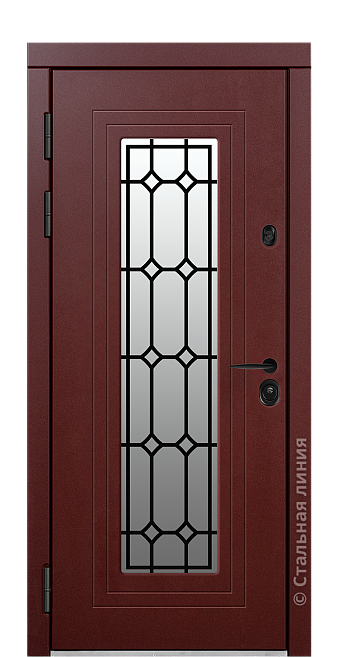 Входная дверь Фибоначчи (вид снаружи) - купить в Москве