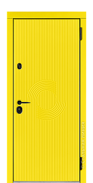 Входная дверь Пиктор (вид снаружи) - купить в Москве