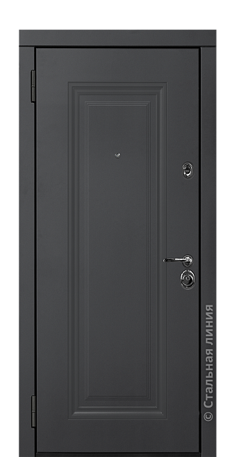 Входная дверь Лугано (вид снаружи) - купить в Москве