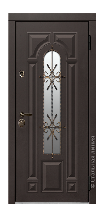 Входная дверь Арабелла (вид снаружи) - купить в Москве