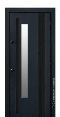 Входная дверь Баслер (вид снаружи) - купить в Москве