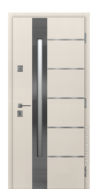 Входная дверь Мерибель (вид снаружи) - купить в Москве