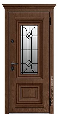 Входная дверь Монтэ - вид снаружи Входная дверь Монтэ (вид снаружи) - купить в Москве