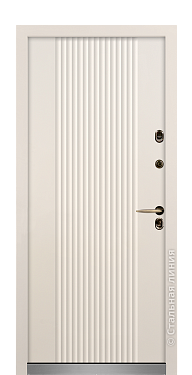 Входная дверь Рифлессо - вид изнутри Входная дверь Рифлессо (вид изнутри) - купить в Москве