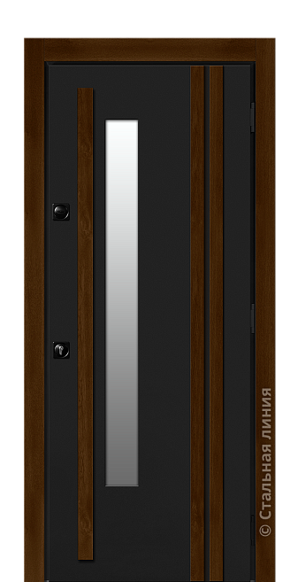 Входная дверь Баслер (вид снаружи) - купить в Москве