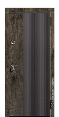 Входная дверь Кобург (вид снаружи) - купить в Москве