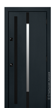 Входная дверь Детройт (вид снаружи) - купить в Москве