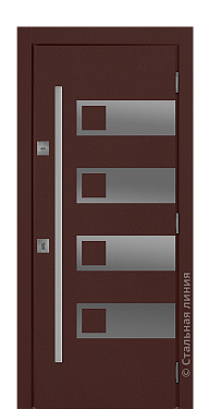 Входная дверь Рандерс (вид снаружи) - купить в Москве