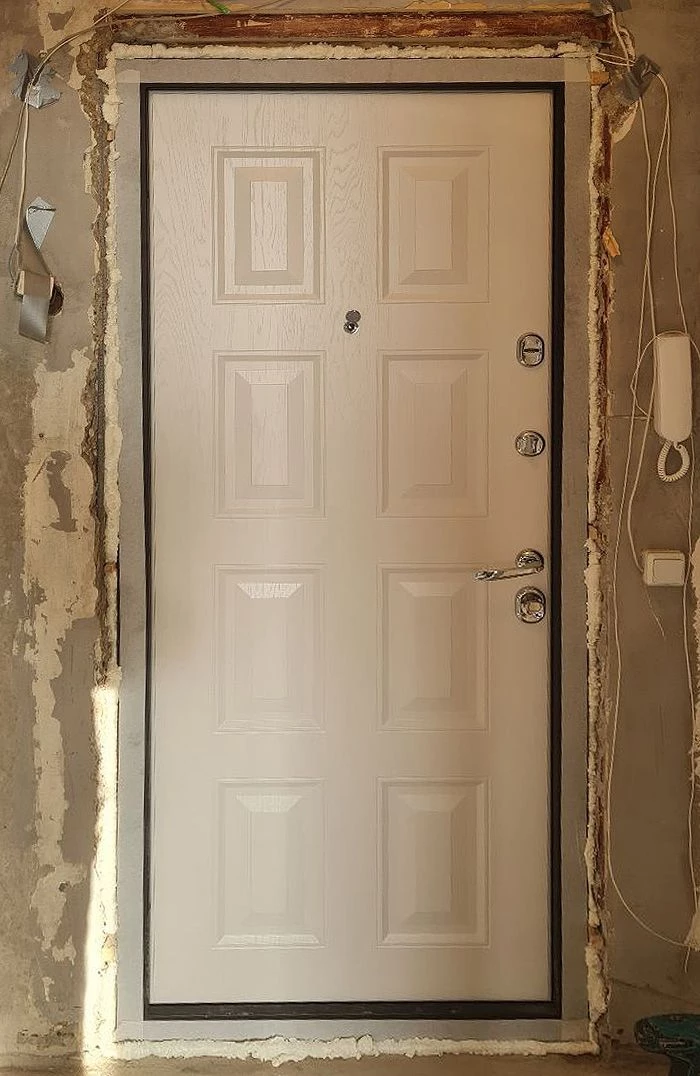 Входная дверь в квартиру Октавио вид изнутри