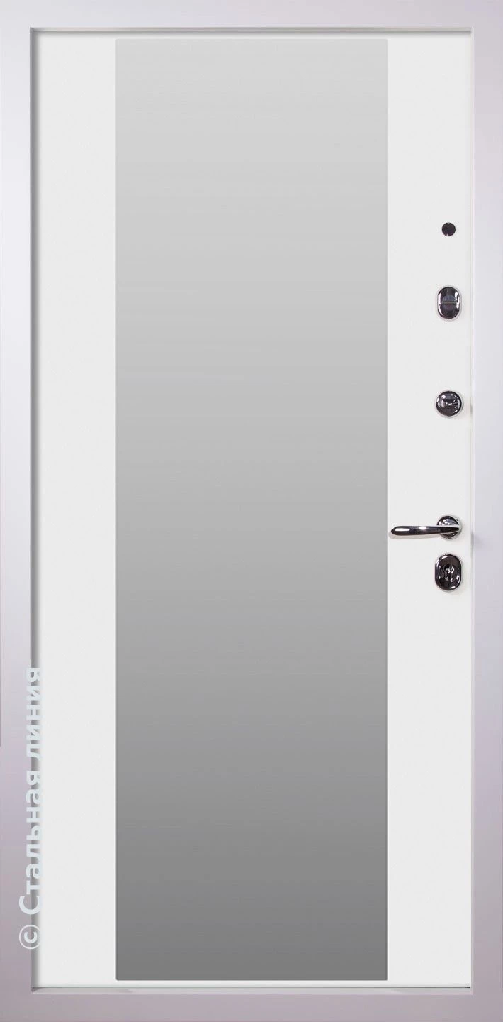Входная дверь Нео серии 100: снаружи Черный кашемир, внутри Снежный кашемир в Москве, цена 80 668 руб.: заказать входную дверь Нео в квартиру